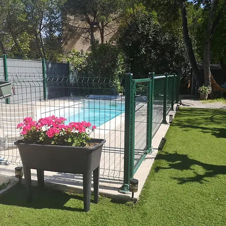 Couette-café La Roseraie Avec Sdb Privée Montpellier